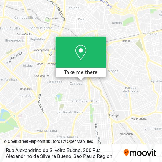 Rua Alexandrino da Silveira Bueno, 200,Rua Alexandrino da Silveira Bueno map