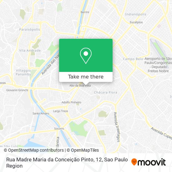 Rua Madre Maria da Conceição Pinto, 12 map