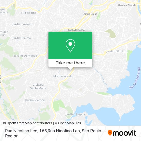 Rua Nicolino Leo, 165,Rua Nicolino Leo map