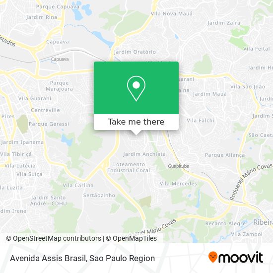 Avenida Assis Brasil map