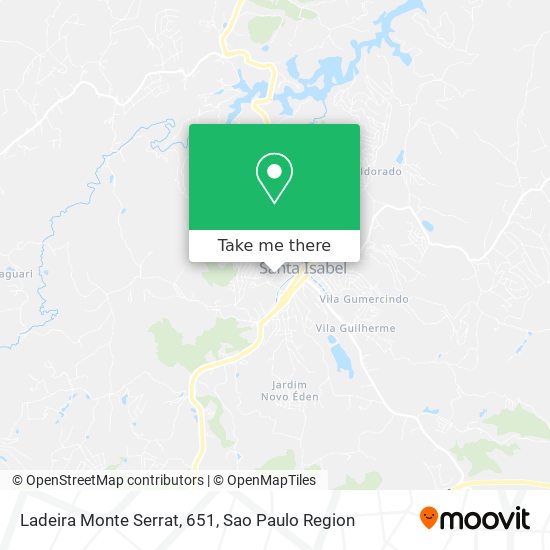 Ladeira Monte Serrat, 651 map