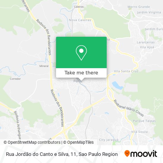 Rua Jordão do Canto e Silva, 11 map