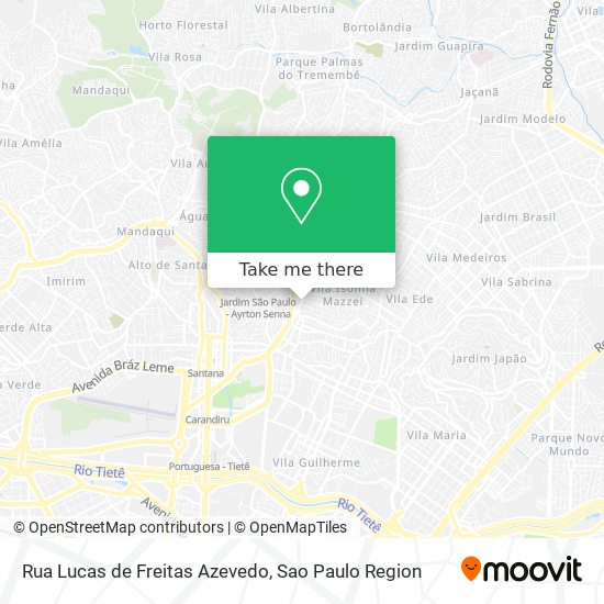 Rua Lucas de Freitas Azevedo map