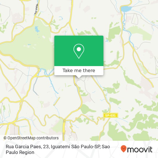 Rua Garcia Paes, 23, Iguatemi São Paulo-SP map