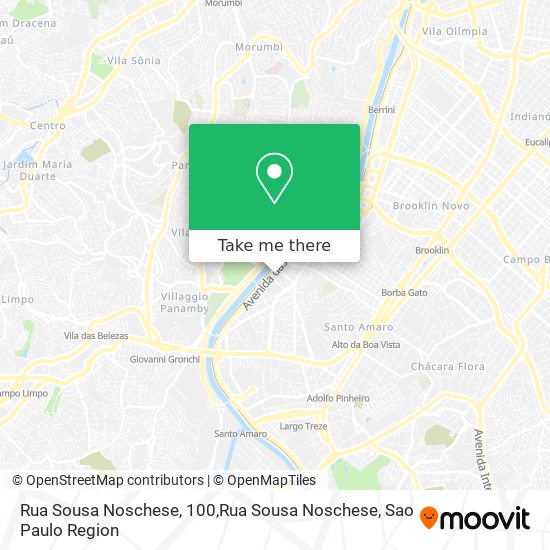 Rua Sousa Noschese, 100,Rua Sousa Noschese map