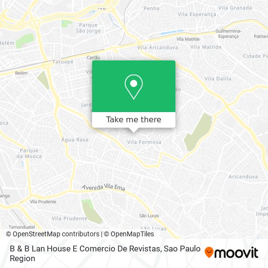 B & B Lan House E Comercio De Revistas map