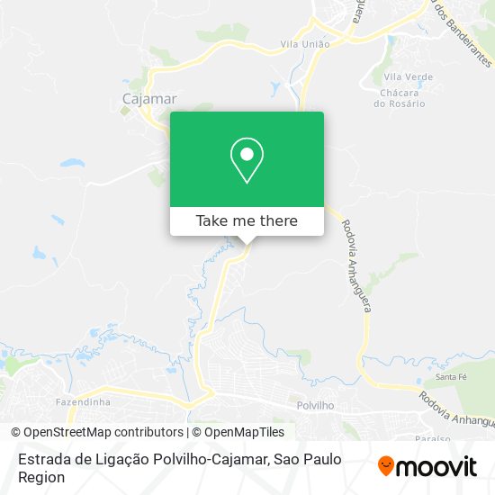Estrada de Ligação Polvilho-Cajamar map