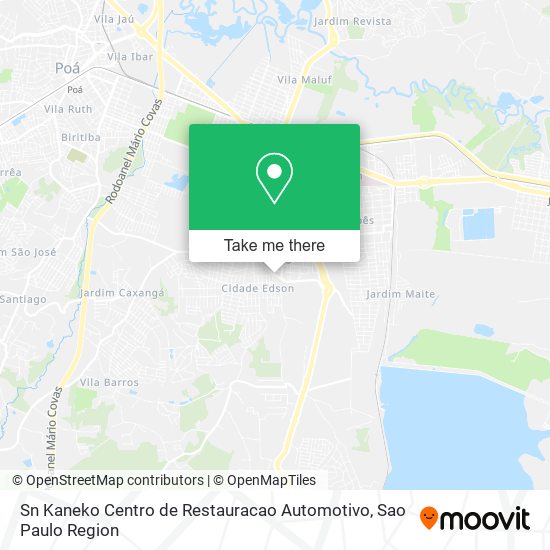Sn Kaneko Centro de Restauracao Automotivo map