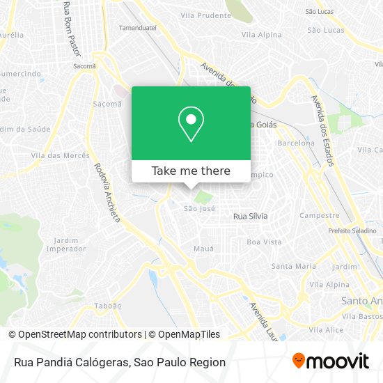 Rua Pandiá Calógeras map