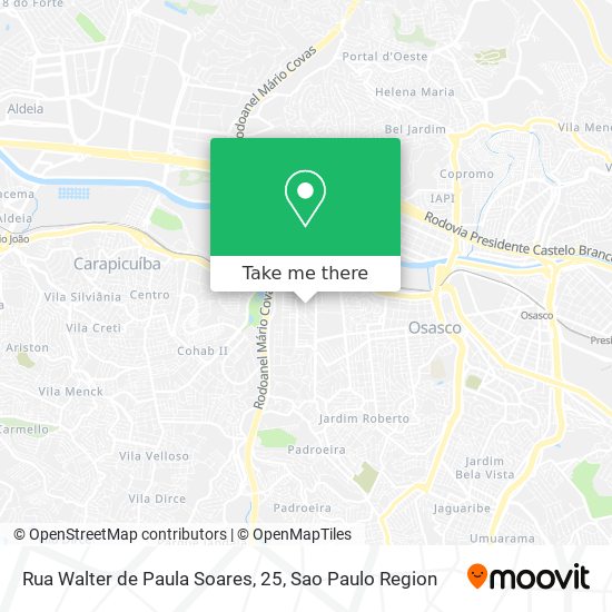 Rua Walter de Paula Soares, 25 map
