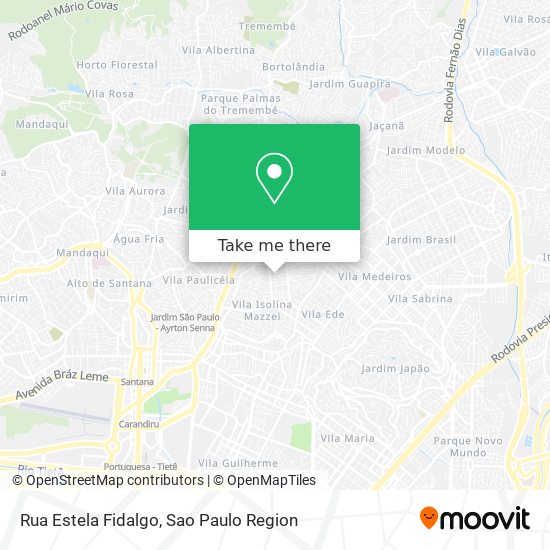 Rua Estela Fidalgo map