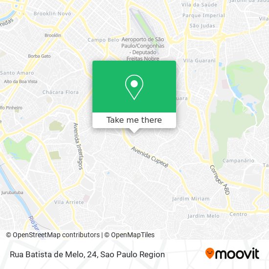 Rua Batista de Melo, 24 map