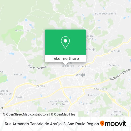 Rua Armando Tenório de Araújo, 3 map