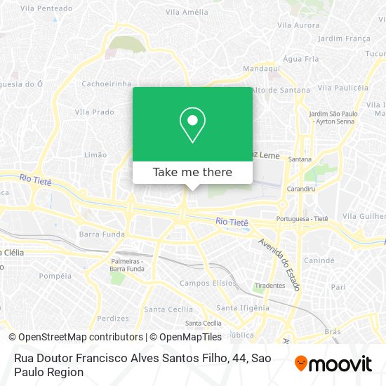 Rua Doutor Francisco Alves Santos Filho, 44 map