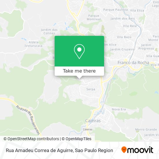 Rua Amadeu Correa de Aguirre map