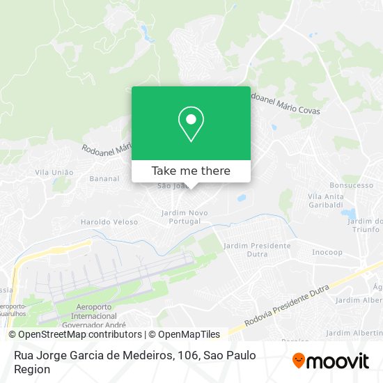 Rua Jorge Garcia de Medeiros, 106 map