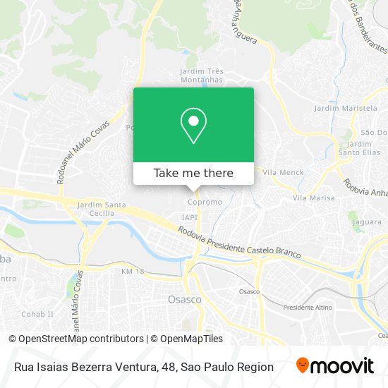 Mapa Rua Isaias Bezerra Ventura, 48