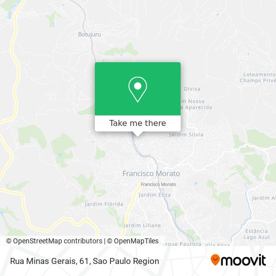 Rua Minas Gerais, 61 map