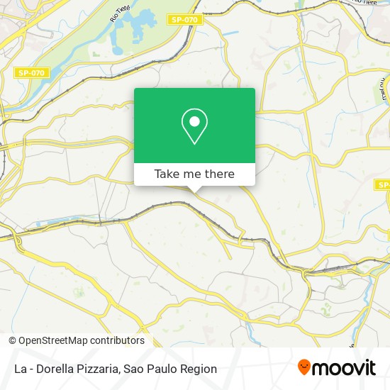 La - Dorella Pizzaria map