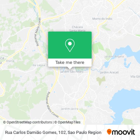 Mapa Rua Carlos Damião Gomes, 102