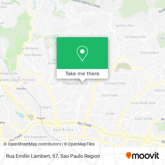 Rua Emílio Lambert, 57 map