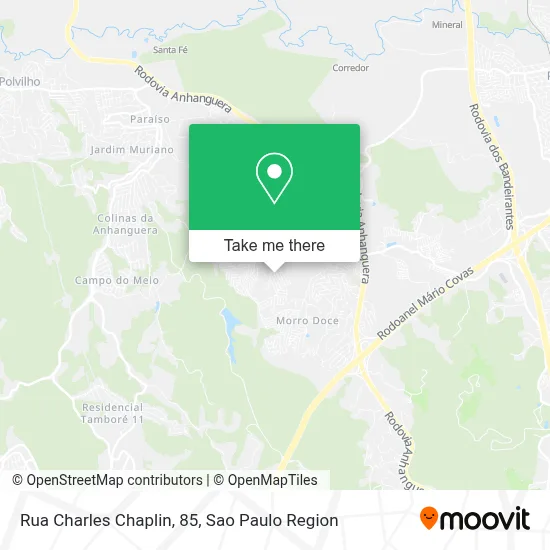 Rua Charles Chaplin, 85 map