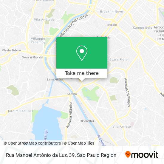 Rua Manoel Antônio da Luz, 39 map