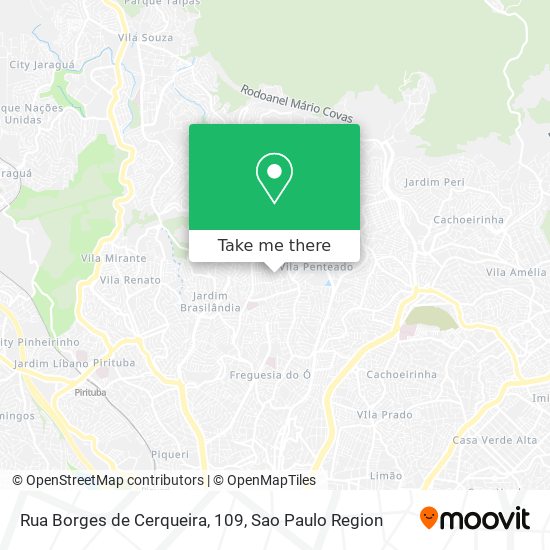 Rua Borges de Cerqueira, 109 map