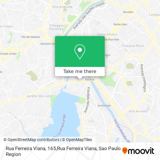 Rua Ferreira Viana, 165,Rua Ferreira Viana map