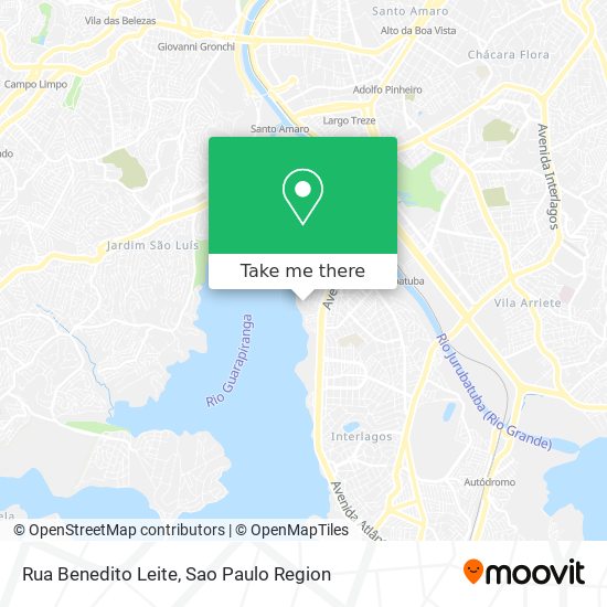 Rua Benedito Leite map