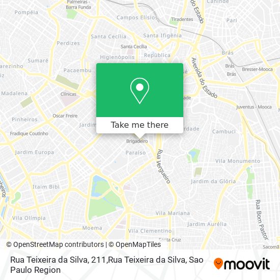 Rua Teixeira da Silva, 211,Rua Teixeira da Silva map