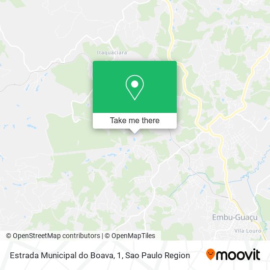 Estrada Municipal do Boava, 1 map