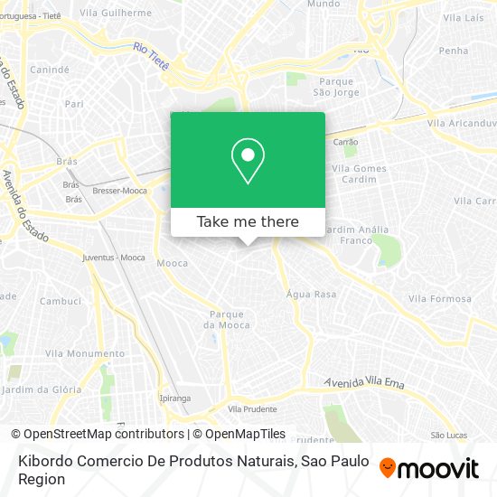 Kibordo Comercio De Produtos Naturais map