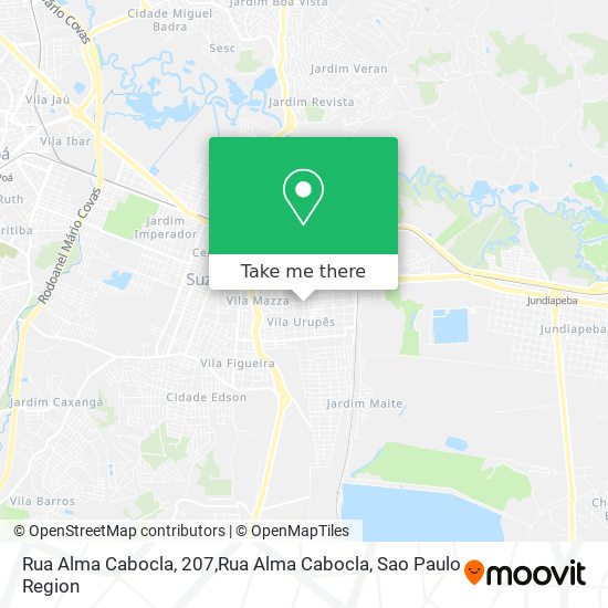 Rua Alma Cabocla, 207,Rua Alma Cabocla map