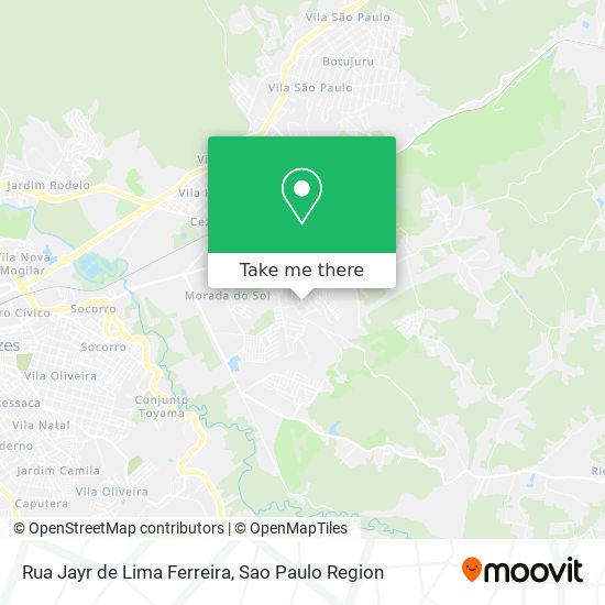 Rua Jayr de Lima Ferreira map