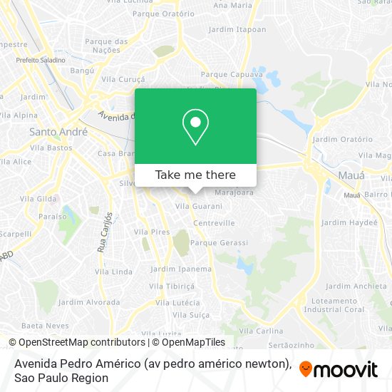 Avenida Pedro Américo (av pedro américo newton) map