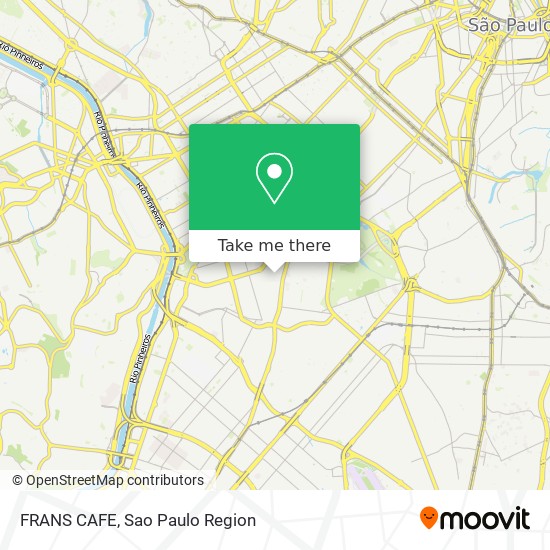 FRANS CAFE map