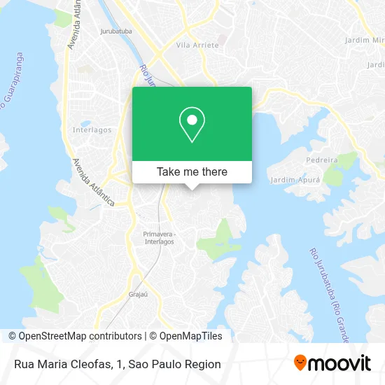 Rua Maria Cleofas, 1 map