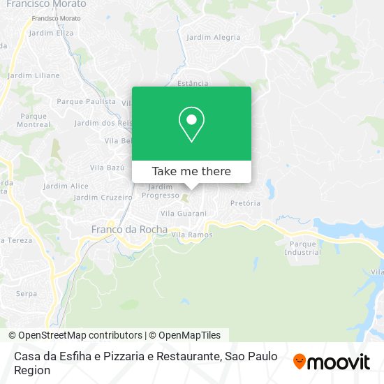 Casa da Esfiha e Pizzaria e Restaurante map