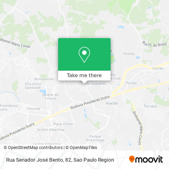 Rua Senador José Bento, 82 map