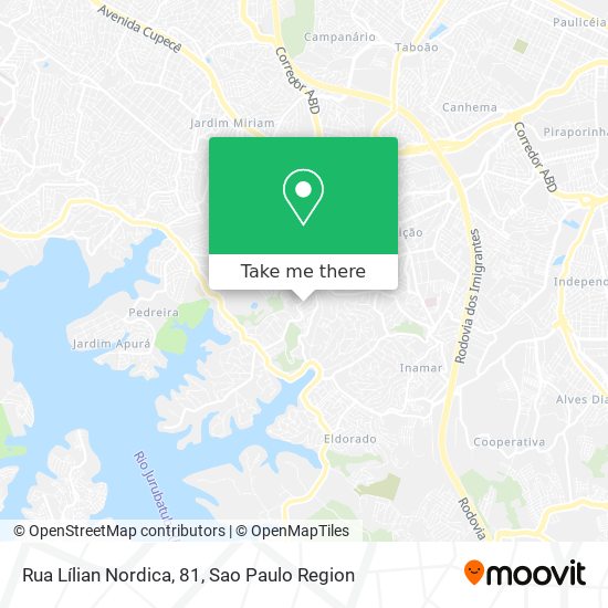 Rua Lílian Nordica, 81 map