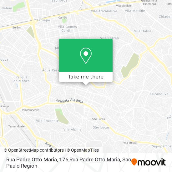 Rua Padre Otto Maria, 176,Rua Padre Otto Maria map