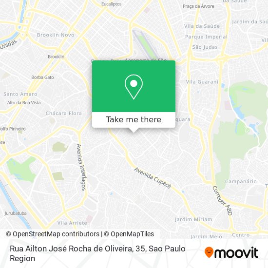 Rua Ailton José Rocha de Oliveira, 35 map