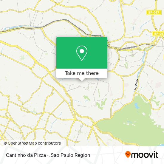 Cantinho da Pizza - map