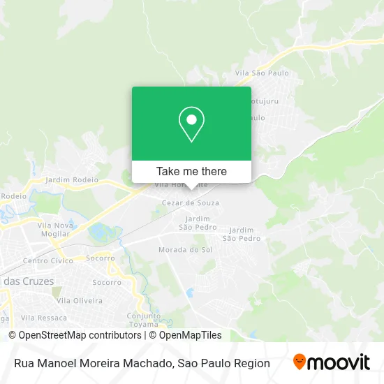Rua Manoel Moreira Machado map
