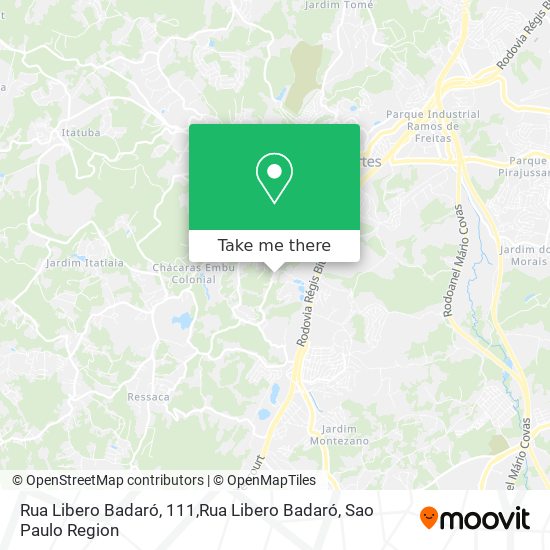 Rua Libero Badaró, 111,Rua Libero Badaró map