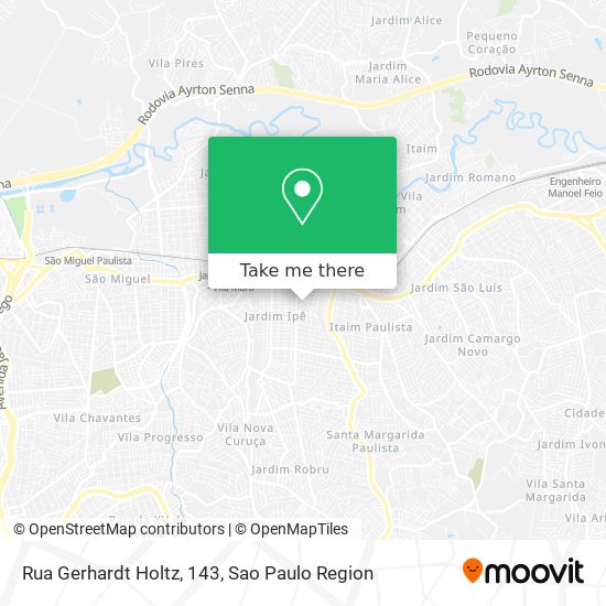 Rua Gerhardt Holtz, 143 map