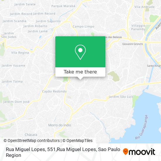 Rua Miguel Lopes, 551,Rua Miguel Lopes map