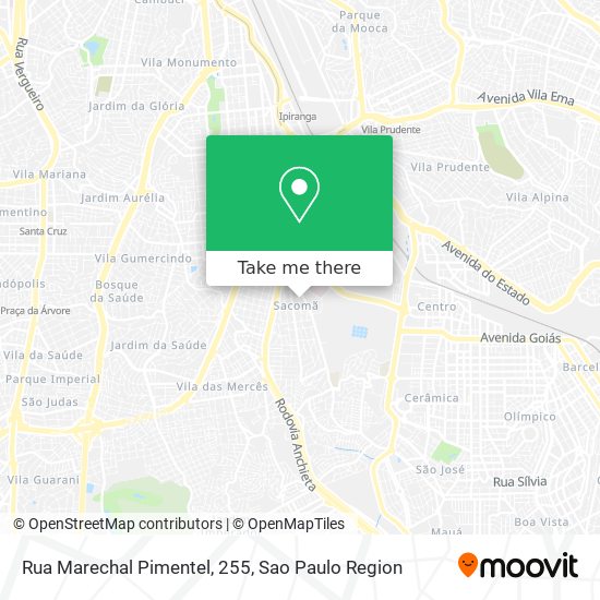 Rua Marechal Pimentel, 255 map