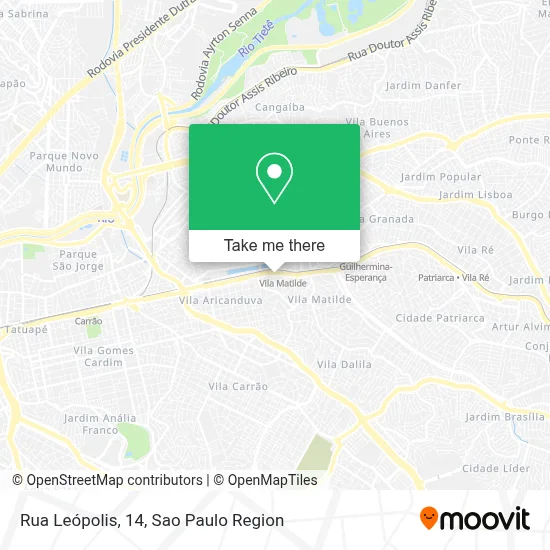 Rua Leópolis, 14 map